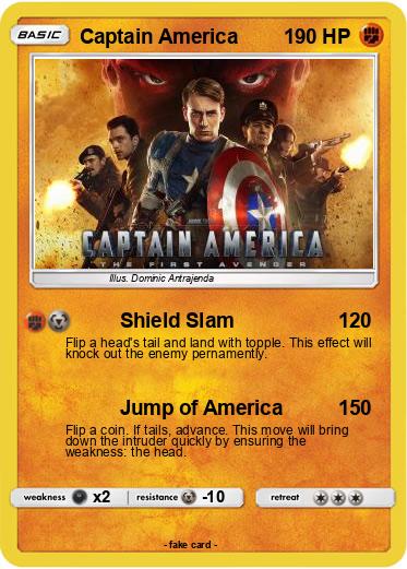 Pokemon Captain America