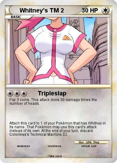 Pokemon Whitney's TM 2