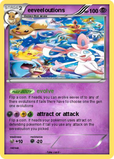 Pokemon eeveeloutions
