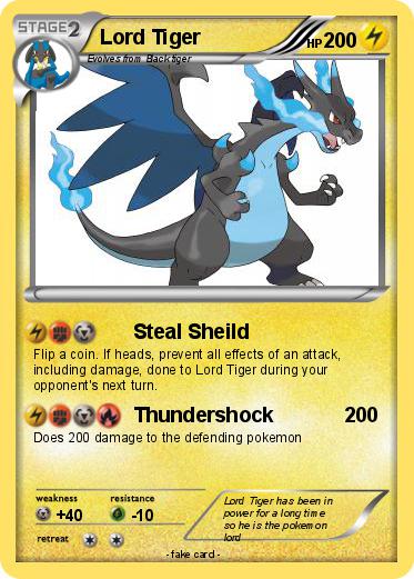 Pokemon Lord Tiger