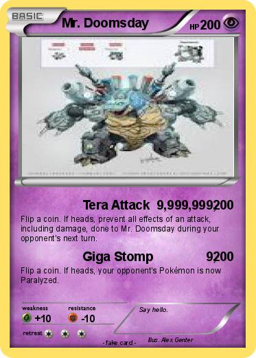 Pokemon Mr. Doomsday