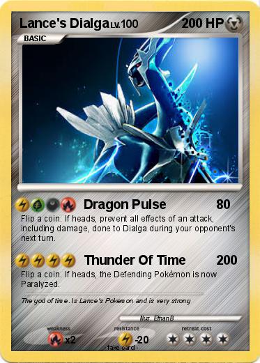 Pokemon Lance's Dialga
