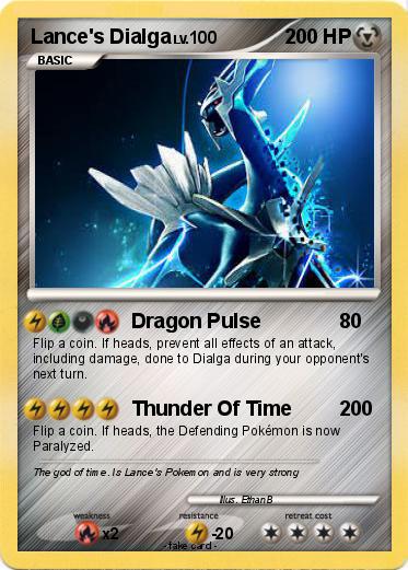 Pokemon Lance's Dialga