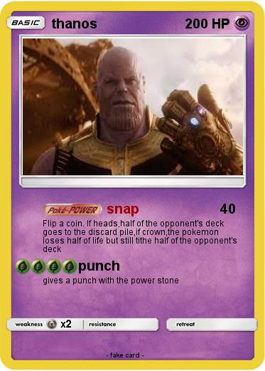 Pokemon thanos