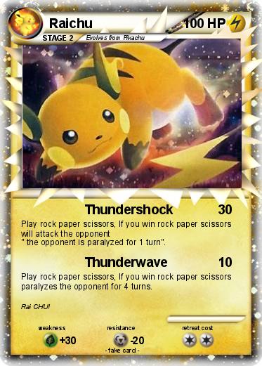 Pokemon Raichu