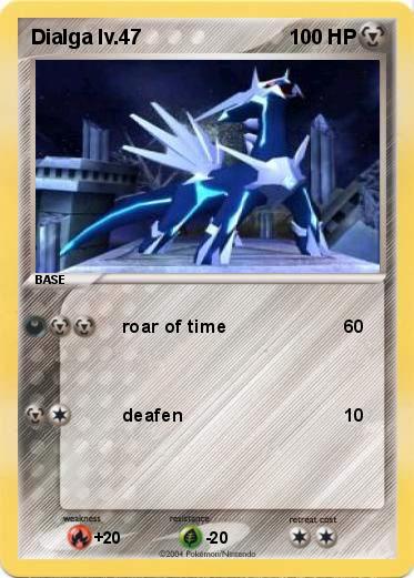 Pokemon Dialga lv.47