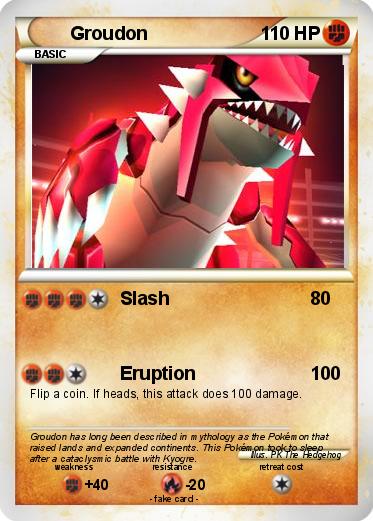 Pokemon Groudon