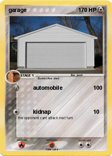 Pokemon garage