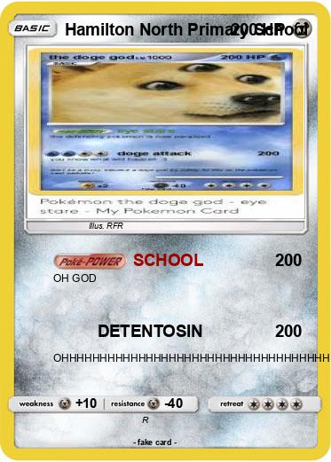 Pokemon Hamilton North Primary School