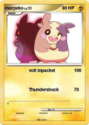 Pokemon morpeko