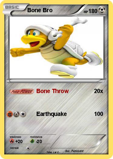 Pokemon Bone Bro