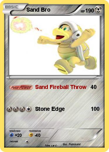 Pokemon Sand Bro