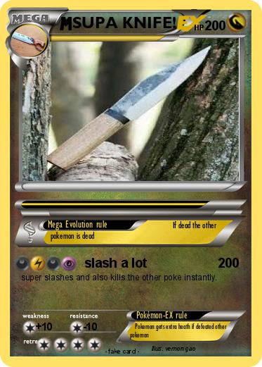 Pokemon SUPA KNIFE!