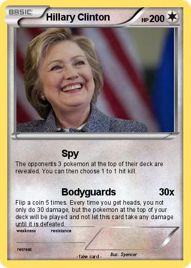 Pokemon Hillary Clinton
