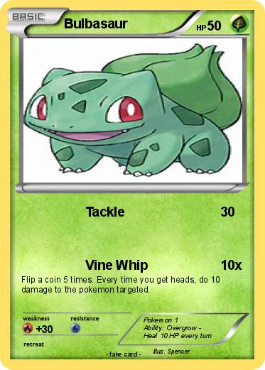 Pokemon Bulbasaur