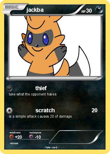 Pokemon jackba