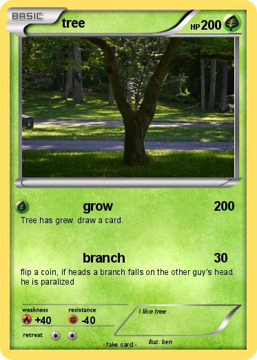Pokemon tree