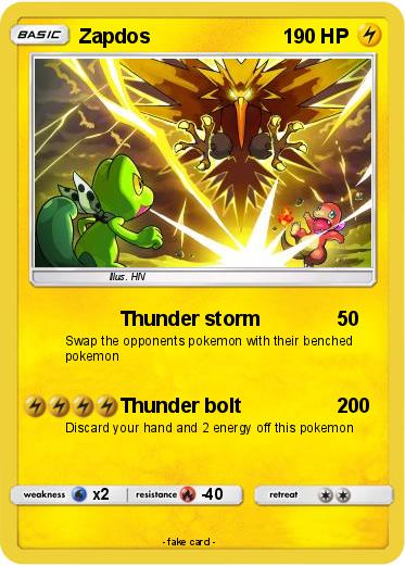 Pokemon Zapdos