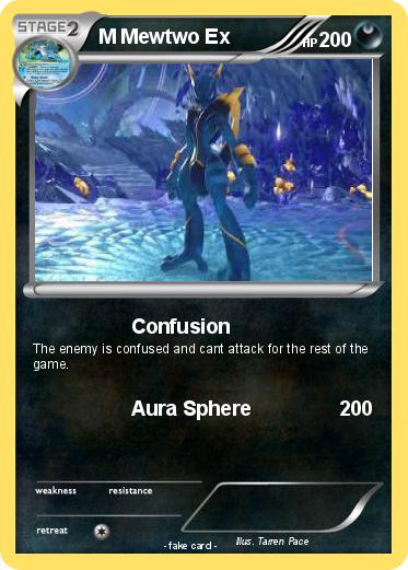 Pokemon M Mewtwo Ex