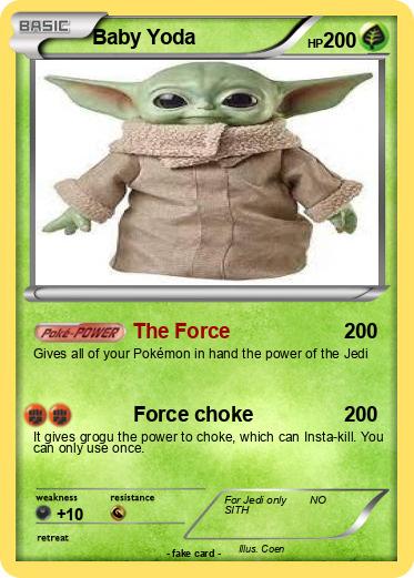 Pokemon Baby Yoda