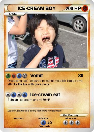 Pokemon ICE-CREAM BOY