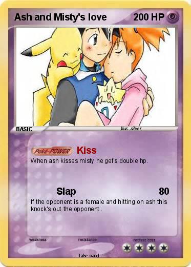 Pokemon Ash and Misty's love