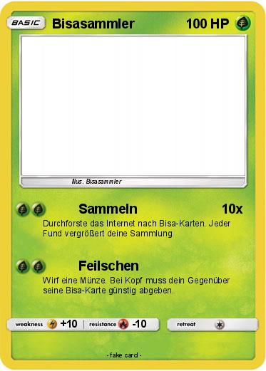 Pokemon Bisasammler