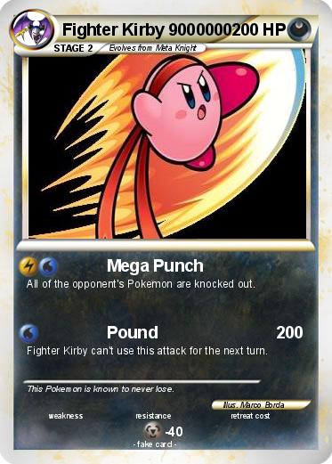 Pokemon Fighter Kirby 9000000