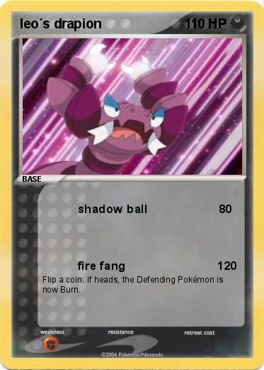 Pokemon leo´s drapion