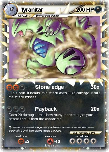 Pokemon Tyranitar