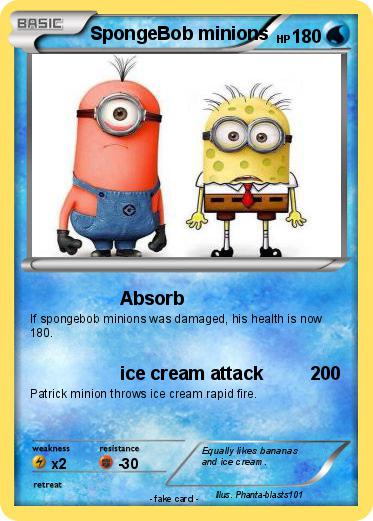 Pokemon SpongeBob minions