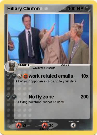 Pokemon Hillary Clinton