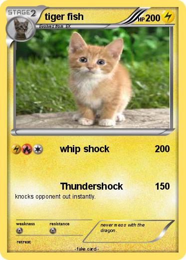 Pokemon tiger fish