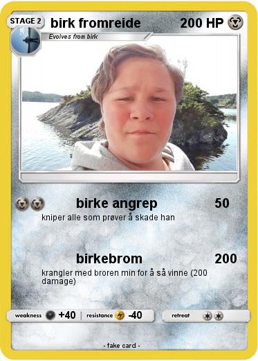 Pokemon birk fromreide