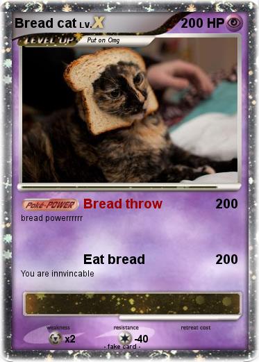 Pokemon Bread cat