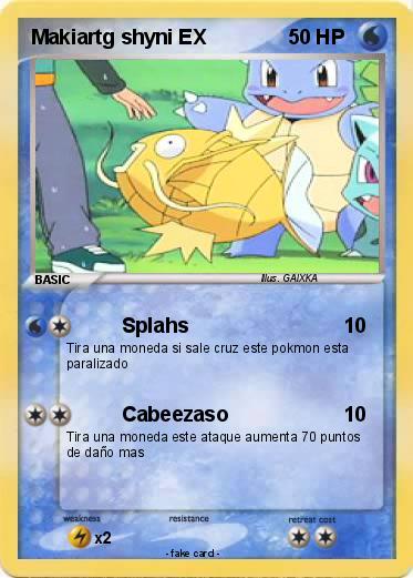 Pokemon Makiartg shyni EX
