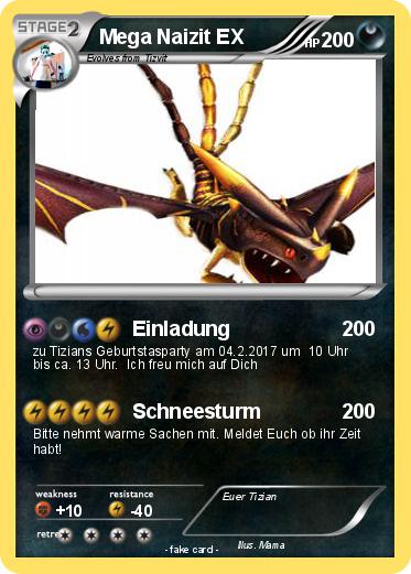 Pokemon Mega Naizit EX