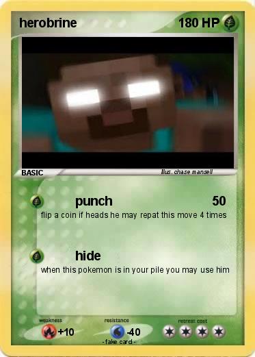 Pokemon herobrine