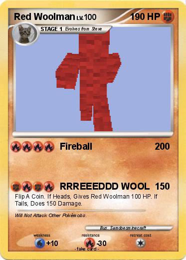 Pokemon Red Woolman