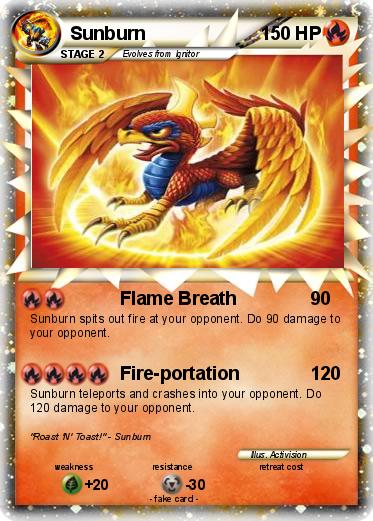 Pokemon Sunburn