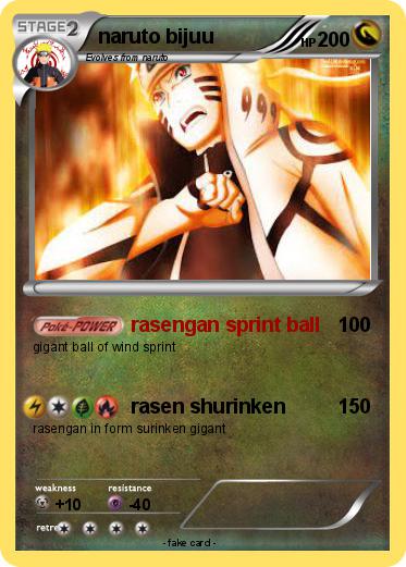 Pokemon naruto bijuu