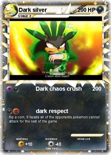 Pokemon Dark silver