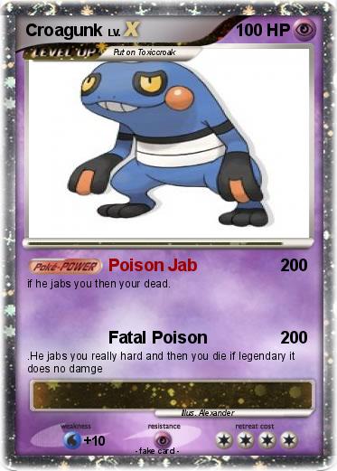 Pokemon Croagunk