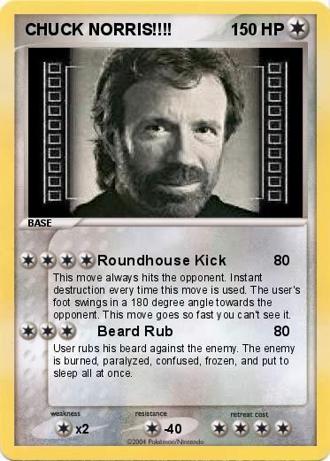 Pokemon CHUCK NORRIS!!!! 