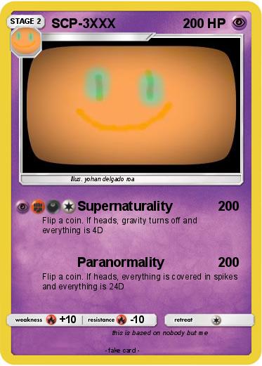 Pokemon SCP-3XXX