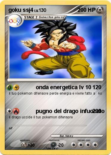 Pokemon goku ssj4
