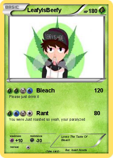Pokemon LeafyIsBeefy