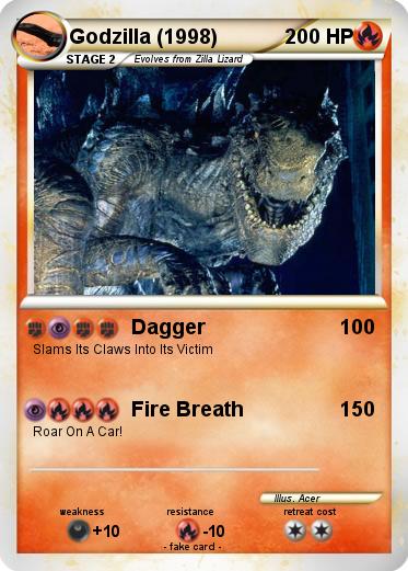 Pokemon Godzilla (1998)