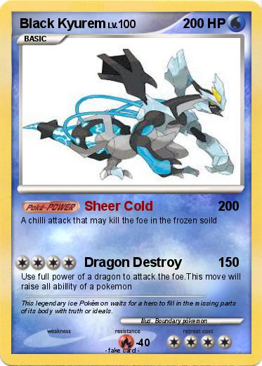 Pokemon Black Kyurem