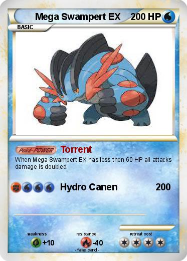 Pokemon Mega Swampert EX